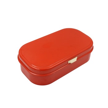 Röd brödburk, röd - JH