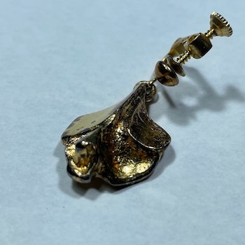 Vintage örhängen, förgyllda - Börje Tennung