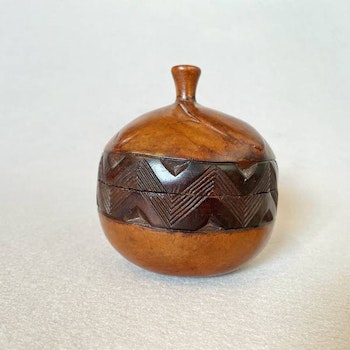 Retro lockburk i trä