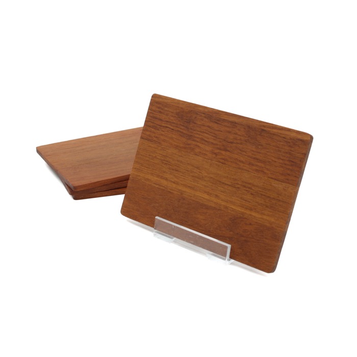 Smörgåsbrickor - teak