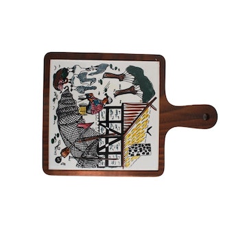 Ostbricka/ skärbräda