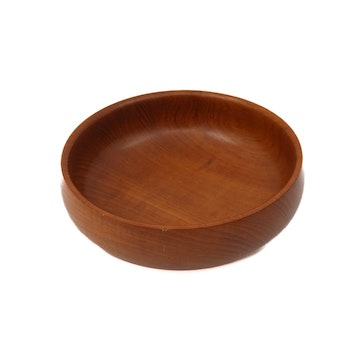 Stor teakskål / teakfat