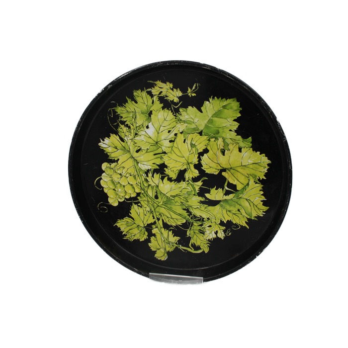 Mönstrad bricka - Vintage Ikea