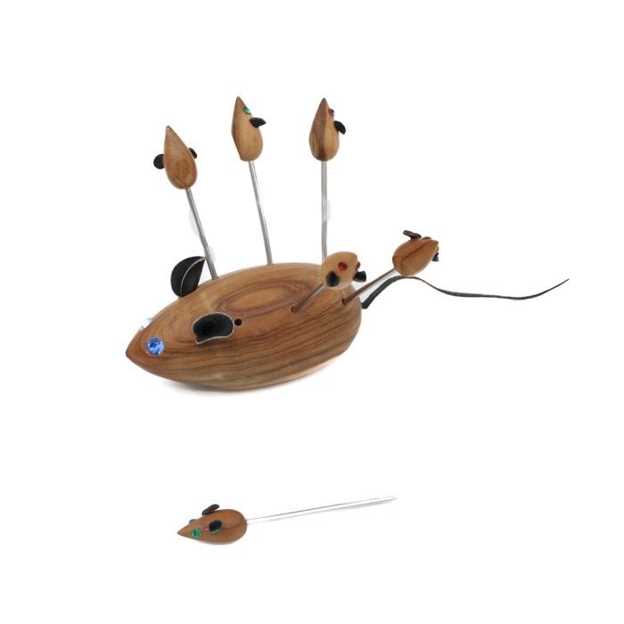 Teakmus - cocktailpinnar